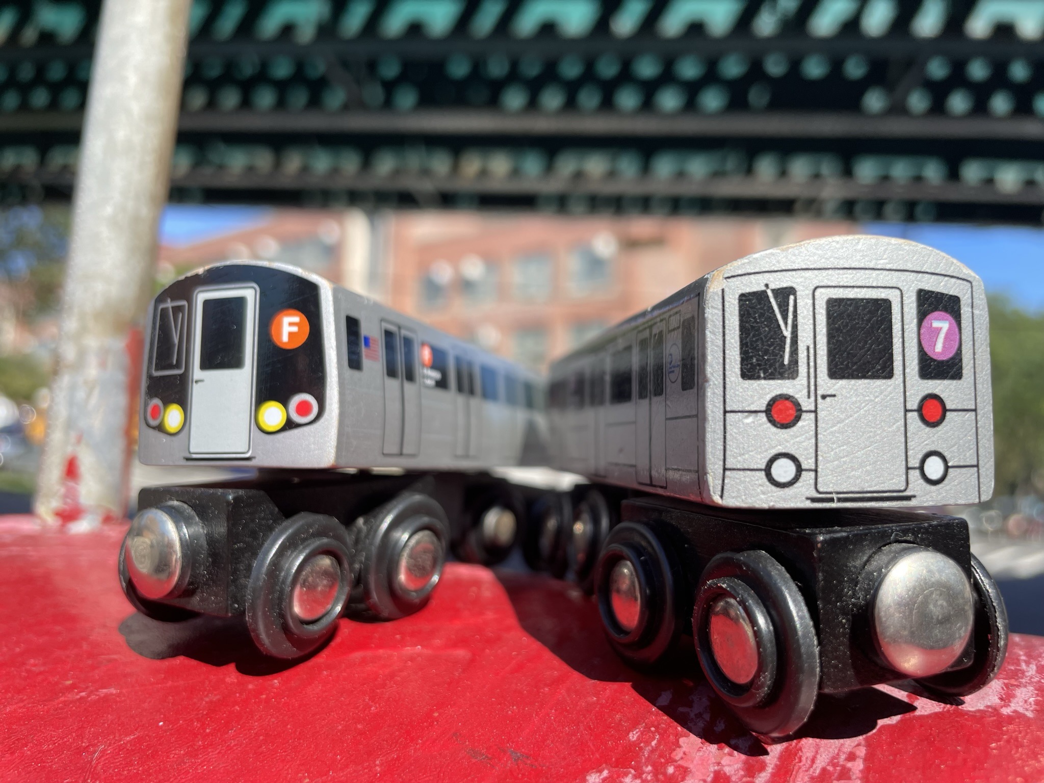 A school bus toy
